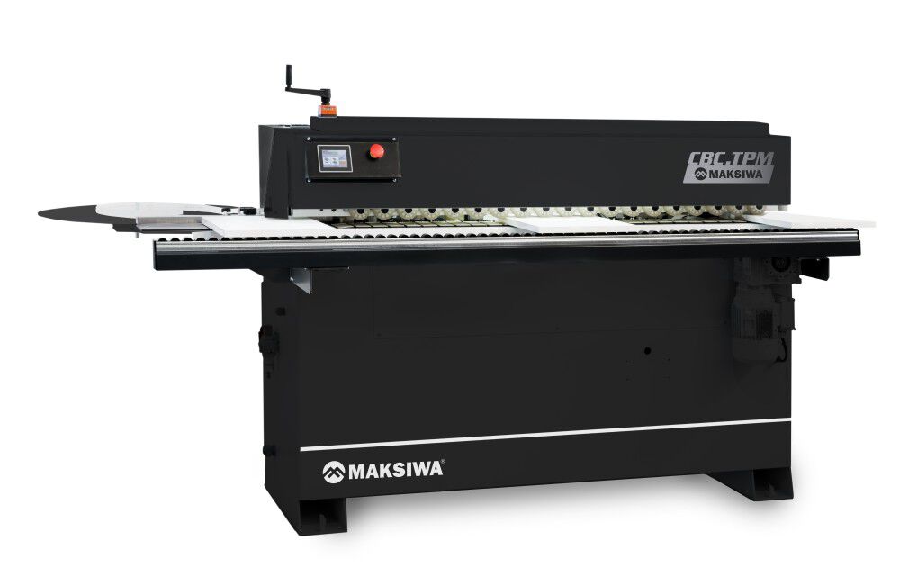 Maksiwa International 220V 1-Ph 21 Ft./Minute Pre-Milling Automatic Edgebander, large image number 1