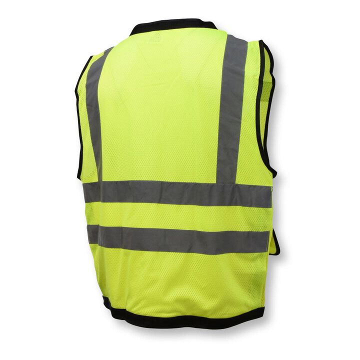 Radians SV59Z Type R Class 2 Heavy Duty Mesh/Solid Surveyor Safety Vest Hi-Vis 4X, large image number 10