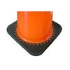 Vizcon Fluorescent Orange 28in TrafFix PVC Cone with No Collar, small image number 3