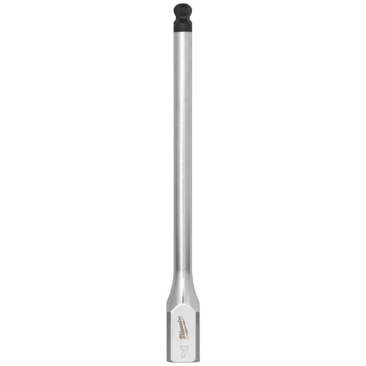 Milwaukee 3/8 Inch Drive 7mm Long Ball End Hex Bit Socket