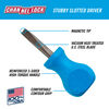 Channellock 1/4 Inch x 1-1/2 Inch Stubby Slotted Screwdriver, small image number 4