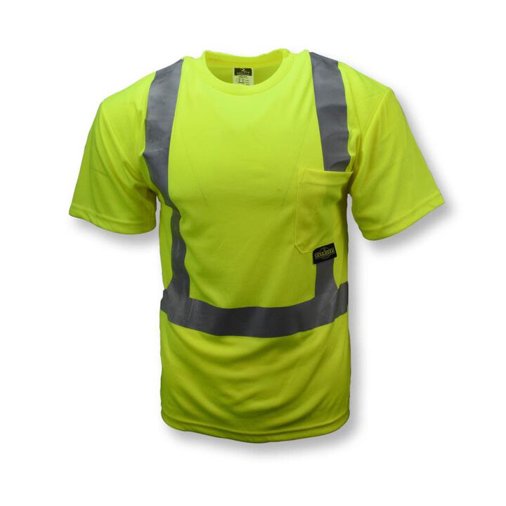 Radians High Visibility Safety T-Shirt with Max-Dri Green, large image number 6