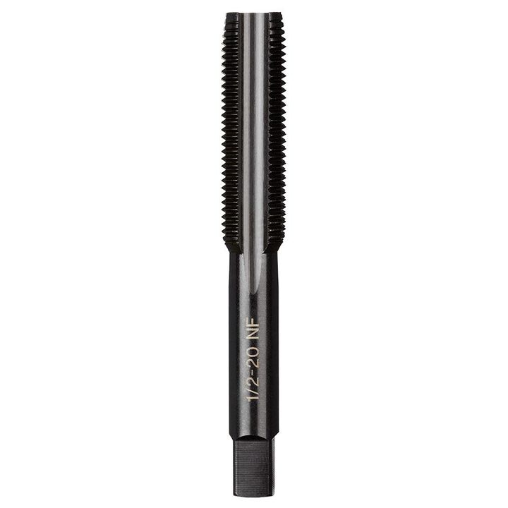 Milwaukee 1/2 in -20 NF Straight Flute Plug Tap