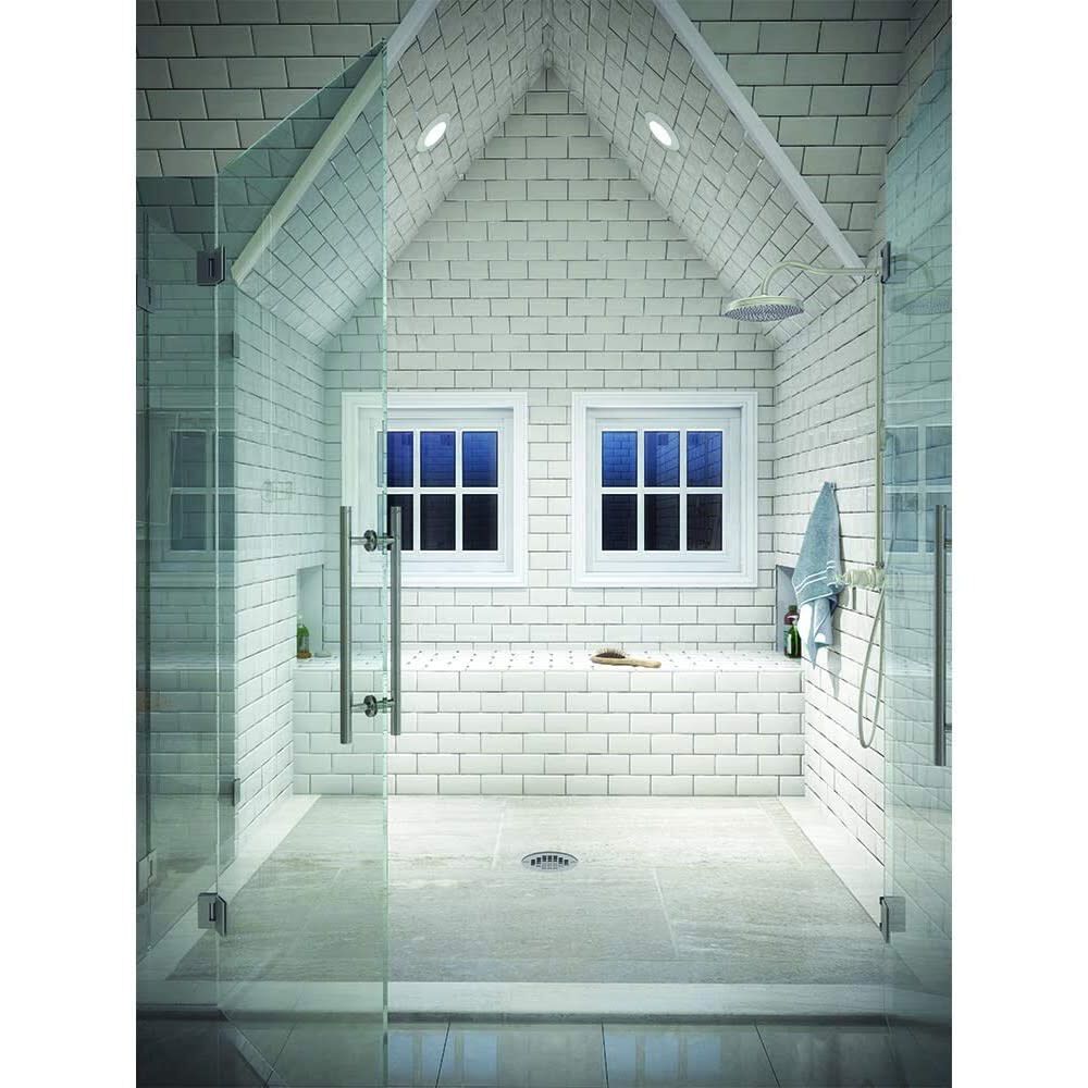Halo Albalite Glass Trim 6in Matte White 40W LED, large image number 4