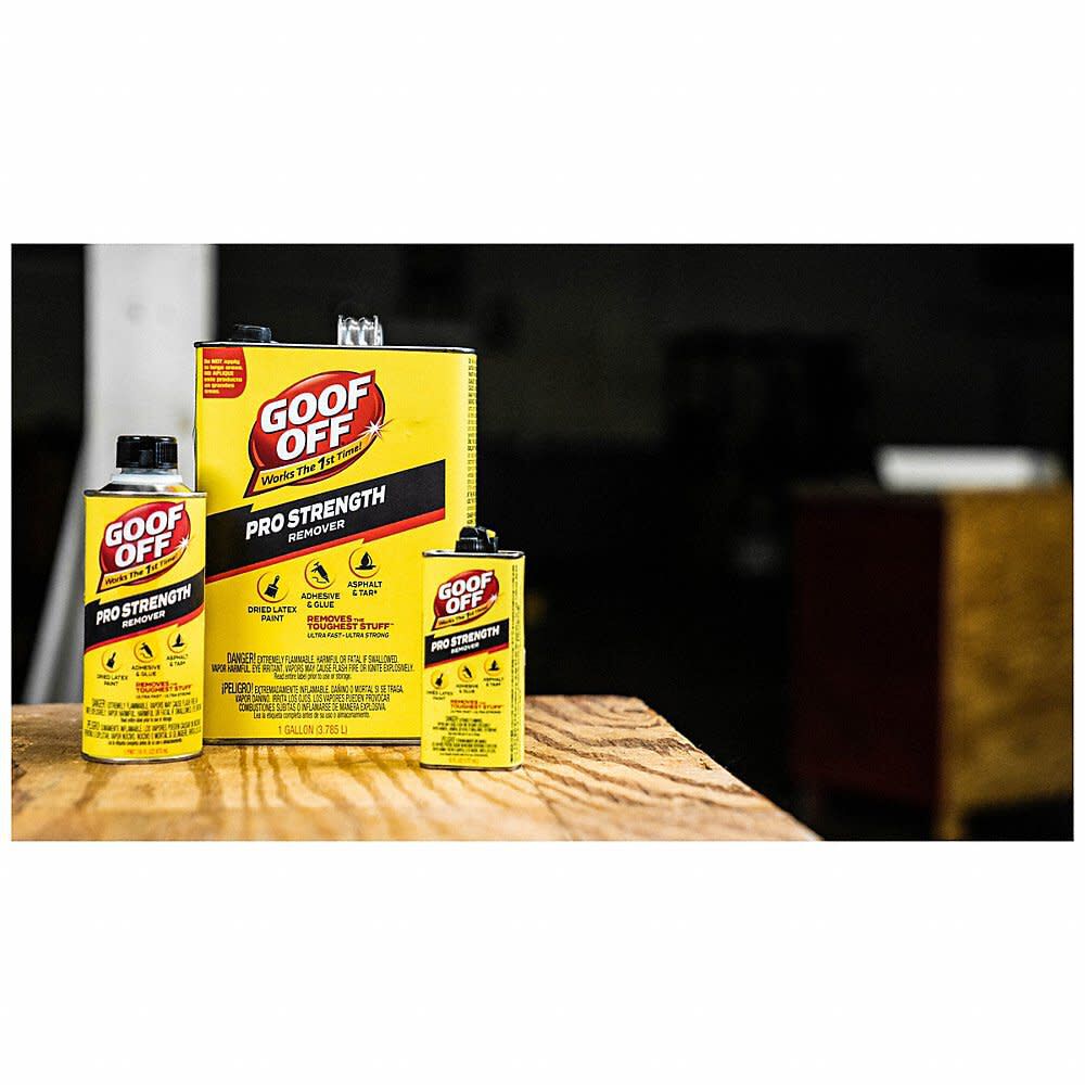 GOOF OFF 1 Gallon Non-Aerosol Can Liquid Pro Strength Remover, large image number 3