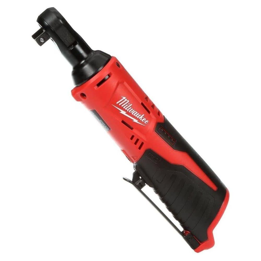 Milwaukee M12 Stubby 3/8 Inch Impact Wrench Kit and 3/8 Inch Ratchet Bundle, large image number 13