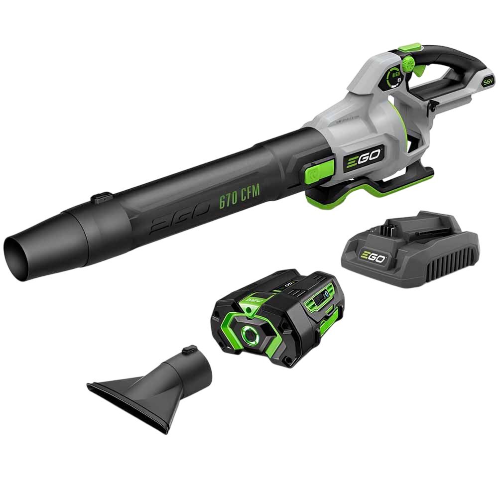 EGO POWER+ Blower Kit 670 CFM with 4Ah Battery & 320W Charger, large image number 1