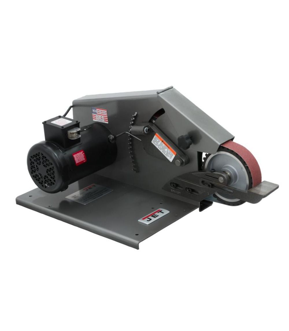 JET J-4103 2 x 72 Square Wheel Belt Grinder 115V 1PH, large image number 1