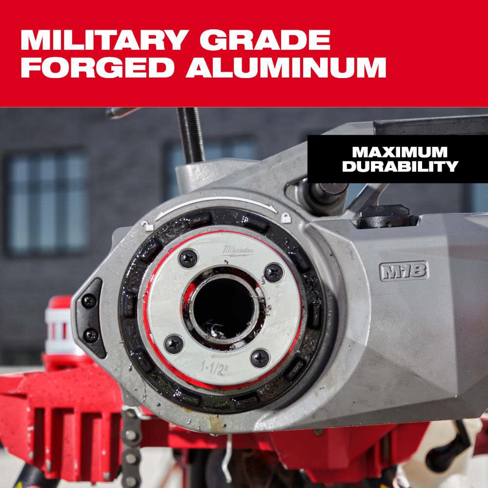 Milwaukee 2inch High Speed NPT Forged Aluminum Die Head, large image number 5