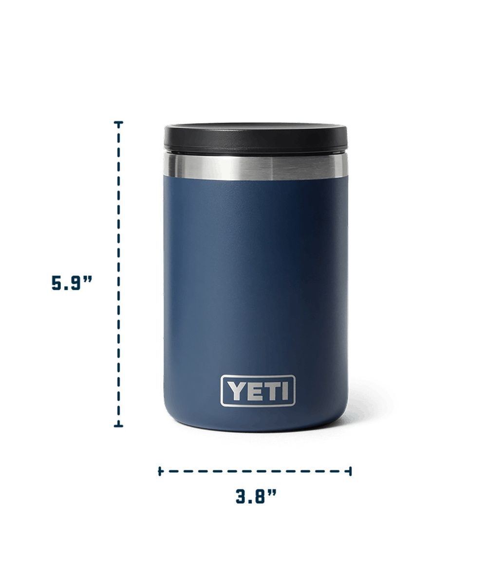 YETI Rambler 16 Oz Food Jar with MagVent Insulated Lid Rescue Red, large image number 8