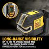 DEWALT USB Rechargeable Green 2 Spot & Cross Line Laser Base Kit, small image number 4
