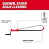 Milwaukee 3 Foot Toilet Auger, small image number 2