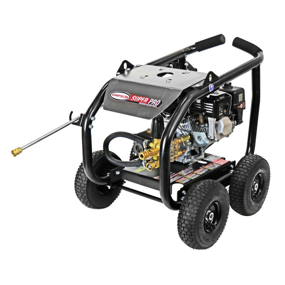 Simpson SuperPro Roll-Cage 3600 PSI 2.5 GPM Gas Powered Cold Water Pressure Washer with 5 Spray Tips, large image number 1