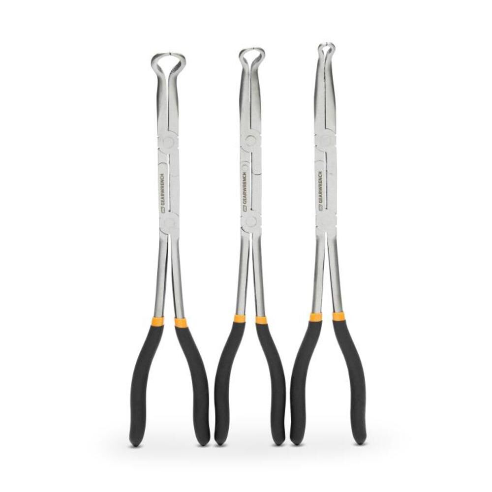 GEARWRENCH Double-X Hose Grip Plier Set, 3 Pieces, large image number 1