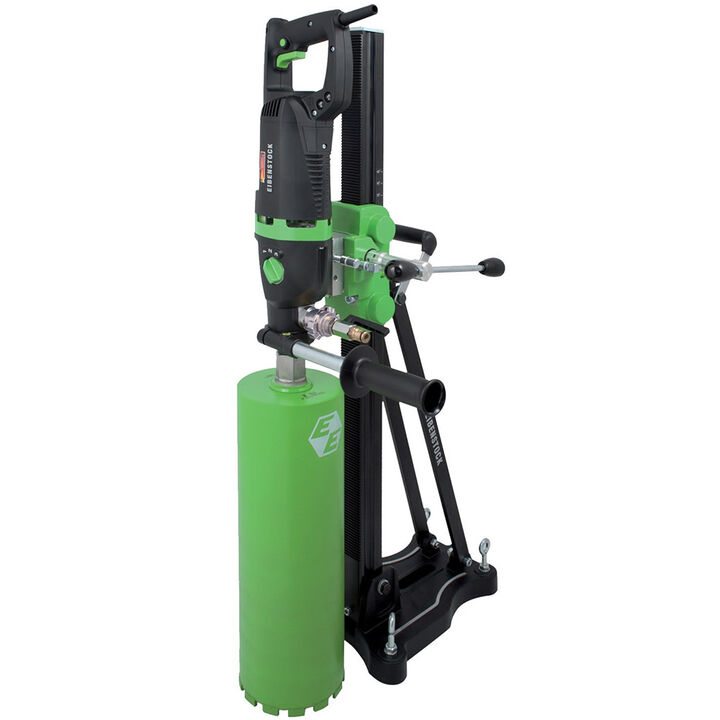 CS Unitec 120V 3-Speed Wet/Dry Hand Held Core Drill for Concrete with Anchor/Vacuum Stand