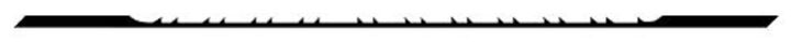 Olson Saw Company PGT Precision Ground Tooth Double Tooth 5 In. Long Scroll Saw Blades