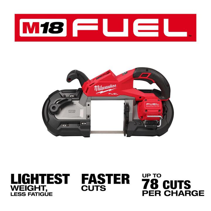 Milwaukee M18 FUEL Deep Cut Band Saw (Bare Tool), large image number 2