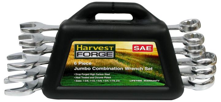 Allied International Harvest Forge 6pc SAE Jumbo Wrench Set