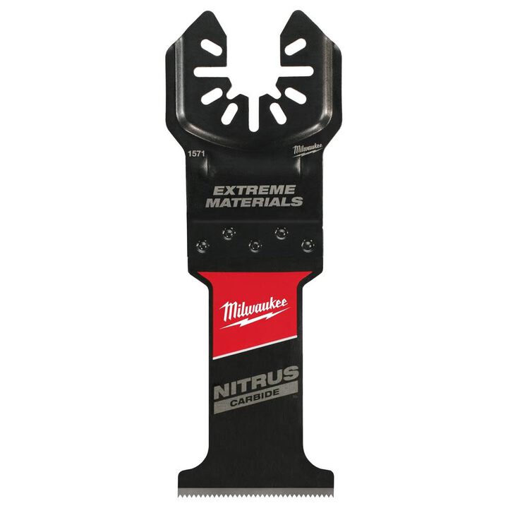 Milwaukee NITRUS CARBIDE Extreme Materials Universal Fit OPEN LOK Multi Tool Blade 1pk