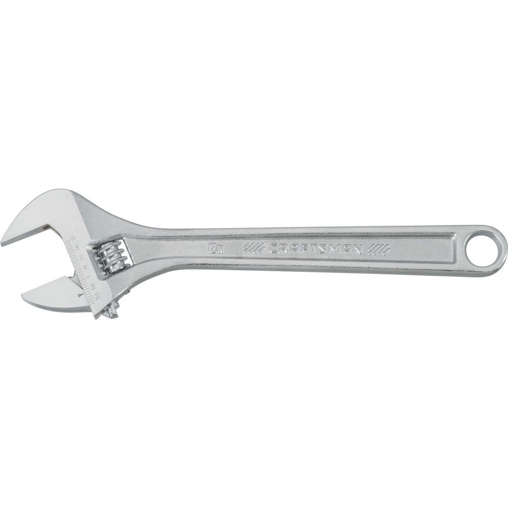 CRAFTSMAN 12 Inch All Steel Adjustable Wrench, large image number 1