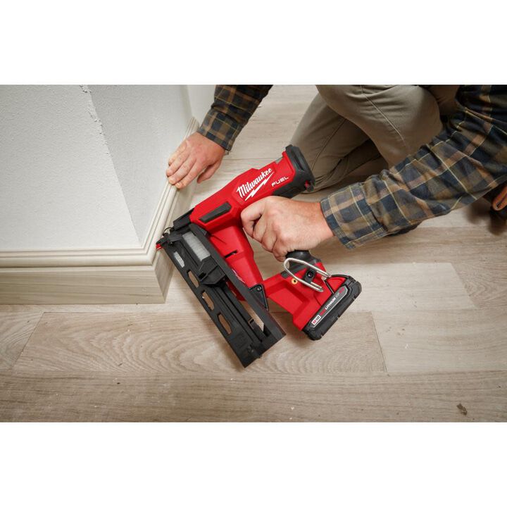 Milwaukee M18 FUEL Angled Finish Nailer 16 Gauge Reconditioned (Bare Tool), large image number 23