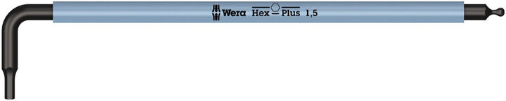 Wera Tools Metric BlackLaser 950/9 Hex-Plus Multicolor 1 SB L-Key Set, large image number 2