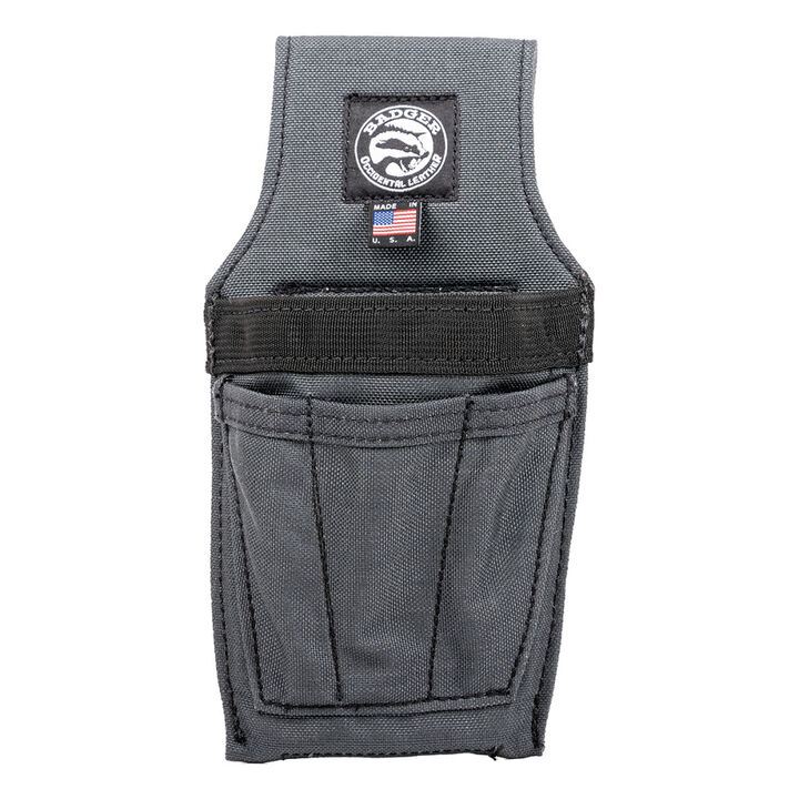 Badger Tool Belts Warehouse Pouch, Gunmetal