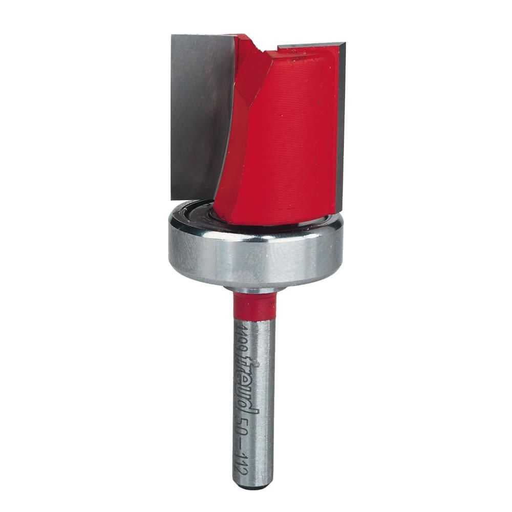 Freud 1 In. (Dia.) Top Bearing Flush Trim Bit with 1/2 In. Shank, large image number 1