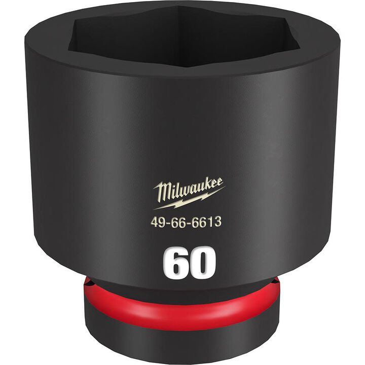 Milwaukee Impact Socket 1in Drive 60mm Standard 6 Point