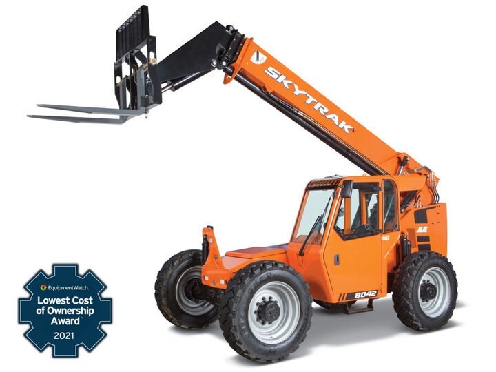 JLG SkyTrak 8042 Telehandler Max Lift Weight 8000 Lb. and Height 41' 11in, large image number 4