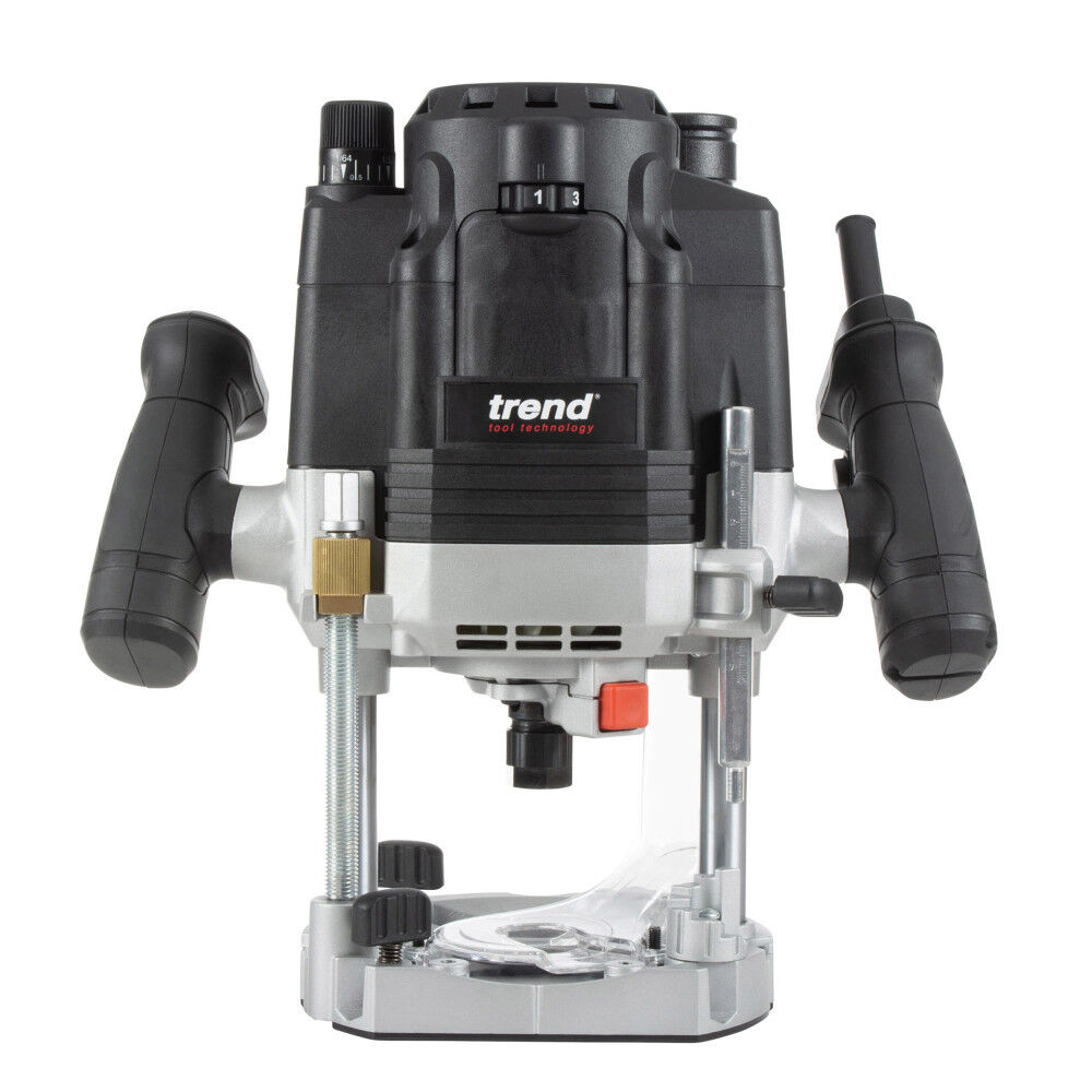 Trend T8 15A 1/2 Inch Dual-Mode Plunge Workshop Router, large image number 4