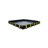 Justrite 745 Gallon Spill Drive Over Berm 10 ft x 10 ft x 12 in Black, small image number 2