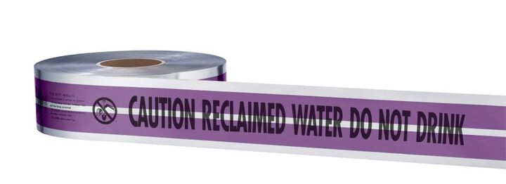 Empire Level MAGNATEC Premium Detectable Tape Reclaimed Water Line, large image number 1