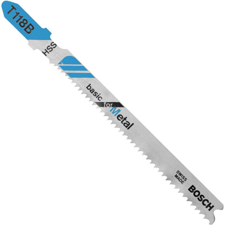 Bosch Jig Saw Blades 3pc 3 5/8in 11 14 TPI Basic for Metal T Shank