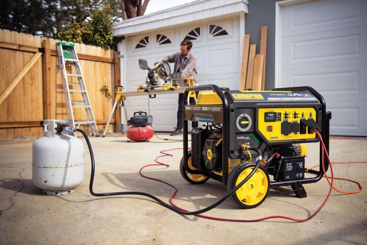 Champion Power Equipment 11,500-Watt Electric Start Dual Fuel 49 State Home Backup Portable Generator, large image number 9