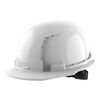 Milwaukee White Front Brim Vented Hard Hat with 6pt Ratcheting Suspension Type 1 Class C, small image number 1