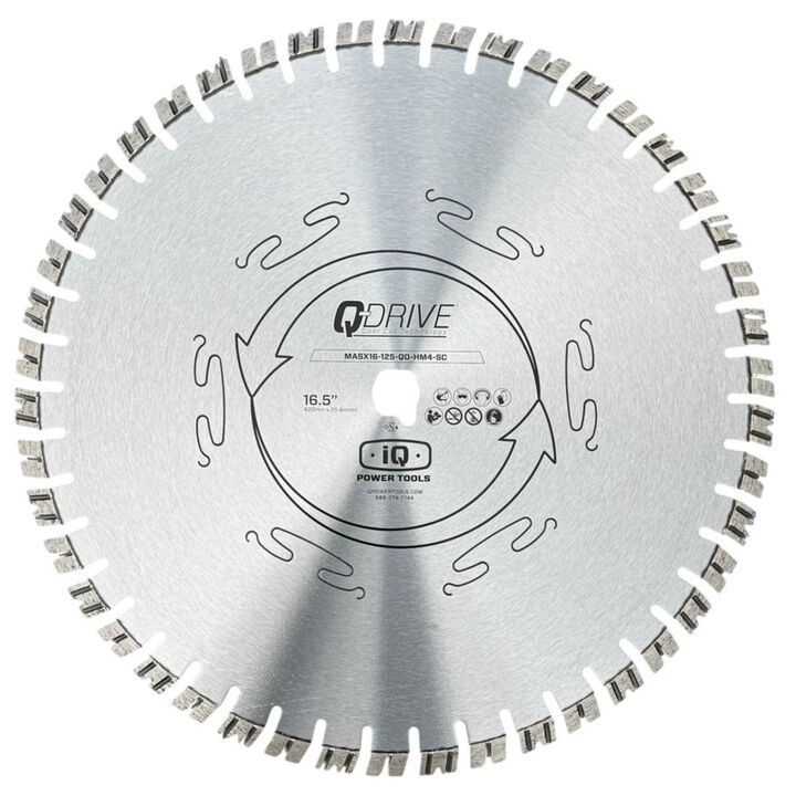 iQ Power Tools 16.5 HM4 SILENT CORE - Extreme Hard Material Blade