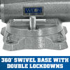 Wilton Mechanics Pro Vise 8 Jaw Width 8-1/2in Jaw Opening 360 Swivel Base, small image number 2