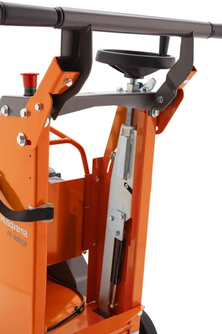 Husqvarna Construction FS400 11.7 HP 20 Inch Gas Walk-Behind Concrete Saw Body Only, large image number 9
