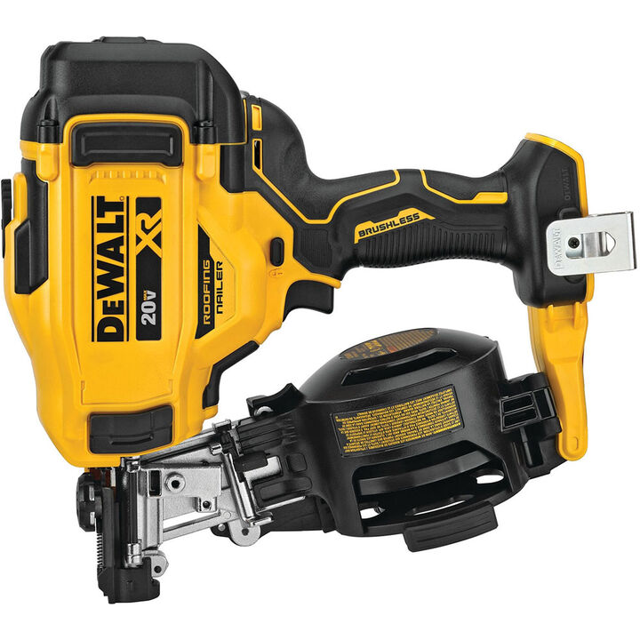 DEWALT 20V MAX 15 Cordless Coil Roofing Nailer (Bare Tool)