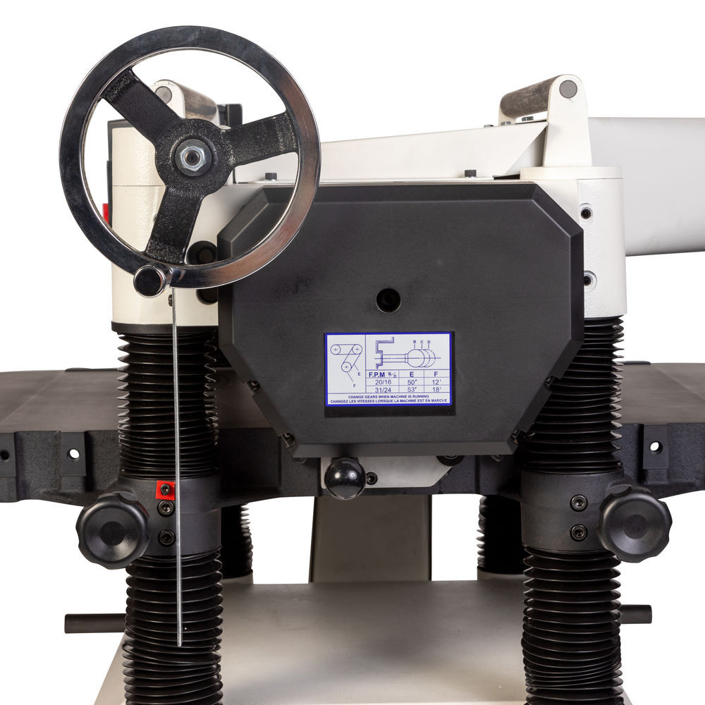 JET Black 20 Inch Helical Head Planer, 5HP, 1PH, large image number 13