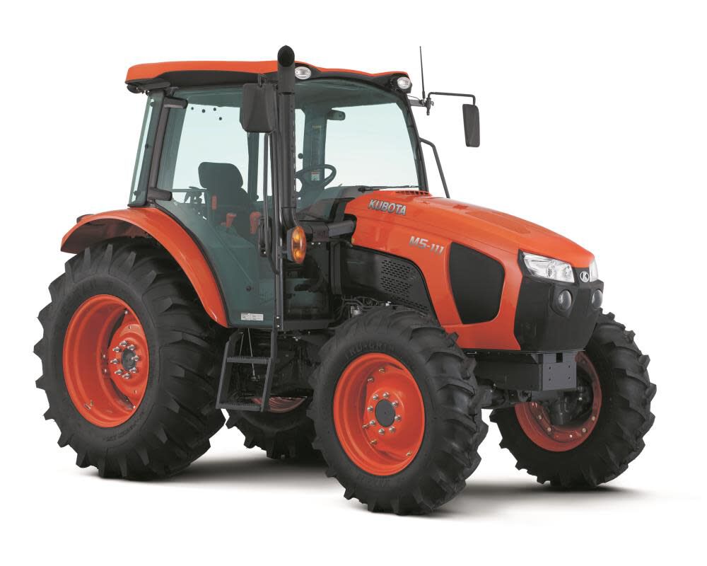 Kubota 71HP Utility Tractor with Heat and A/C Cab - 4WD and 3-Point, large image number 1