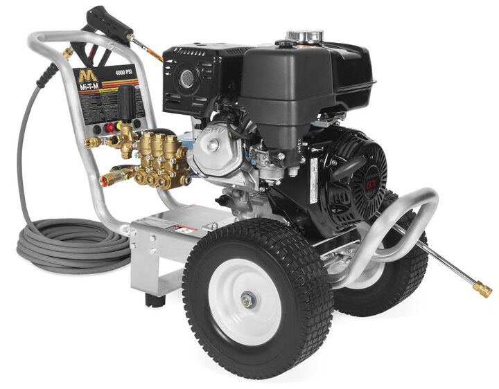Mi T M CA 4000 PSI 4.0 GPM Gas Powered Cold Water Pressure Washer with 3 Spray Tips