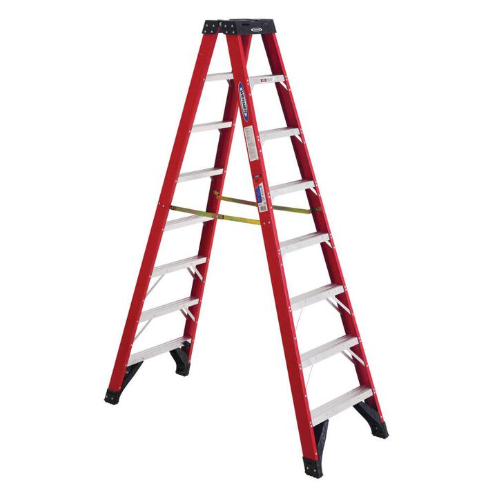 Werner 8' FG TWIN STEPLDR TYPE IA