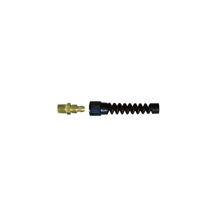 Coilhose 50 Ft. Straight Hose, 1/4 Inch MPT, Blue, large image number 3