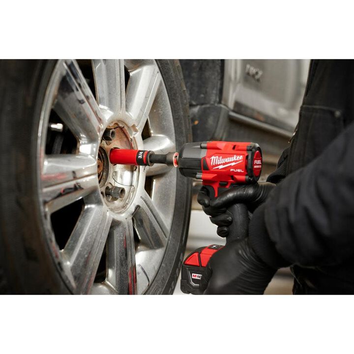 Milwaukee SHOCKWAVE Impact Duty Socket 1/2 Drive 19MM Metric Lug Nut Wheel, large image number 8