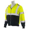 Delta Plus W375B Class 3 Zip Front Hoodie Sweatshirt, 4X, small image number 3