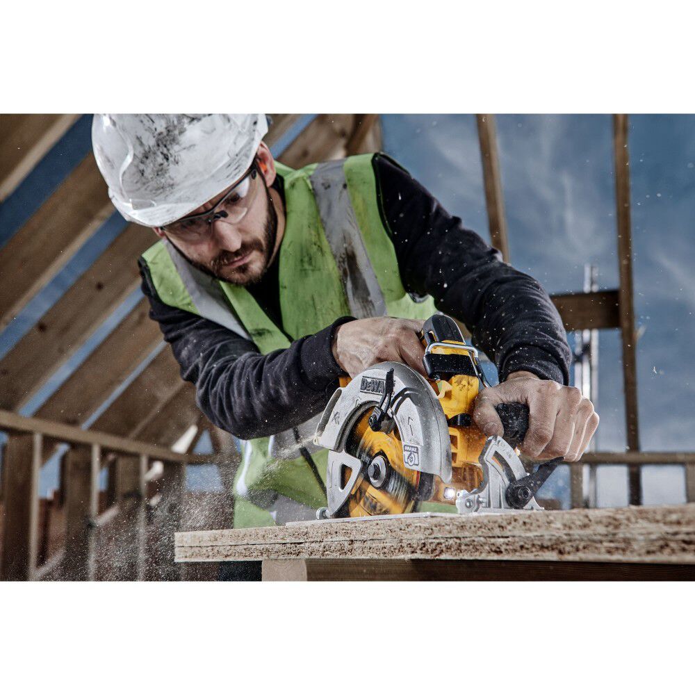 DEWALT 20V MAX XR 7-1/4 Inch Circular Saw Kit & ELITE SERIES 60T Blade Bundle, large image number 13