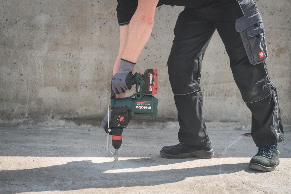 Metabo 18V 1 1/8in SDS Plus Combination Hammer Cordless (Bare Tool), large image number 4