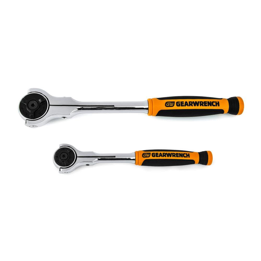 GEARWRENCH Roto Ratchet Set 2 Pc. 1/4 In. & 3/8 In. Drive, large image number 1